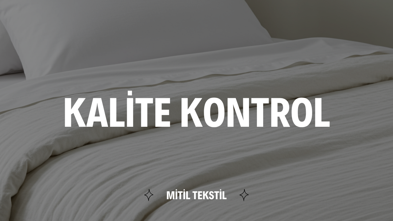 Kalite kontrol