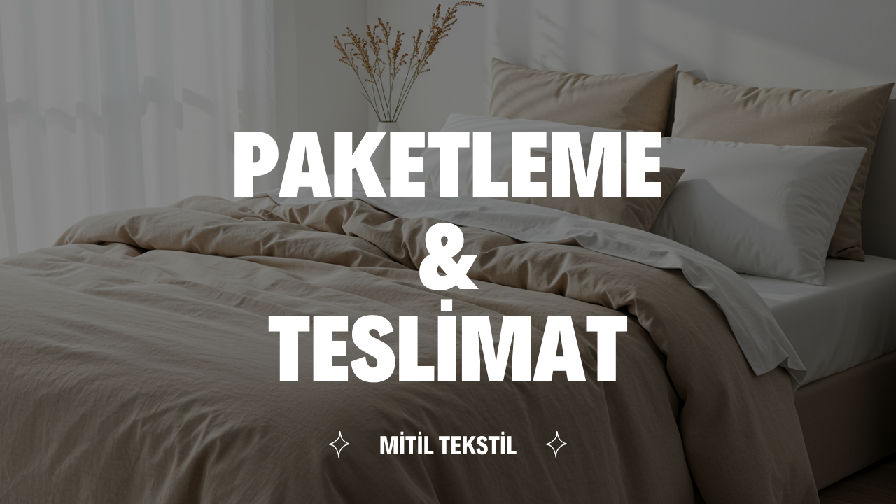 Paketleme ve teslimat